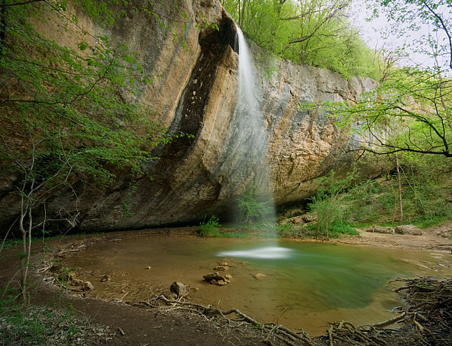 Крымский водопад Козырёк 