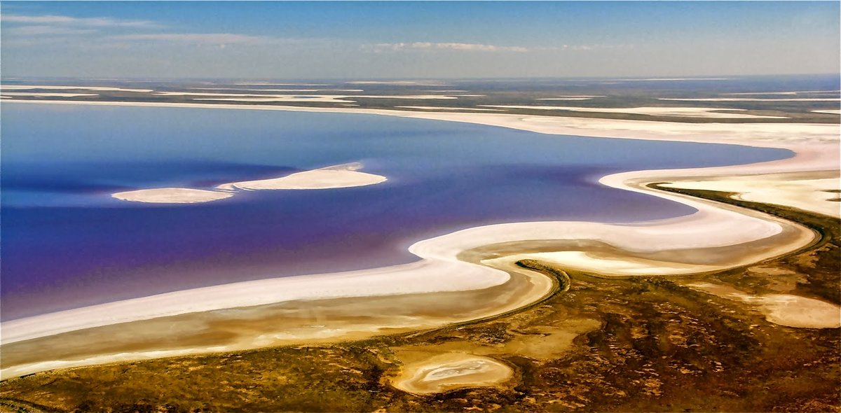Озеро эйр норт в австралии