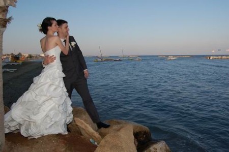 свадебная церемония на острове Кипр 