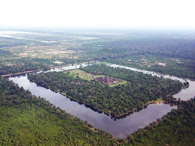Ангкор-Ват сверху