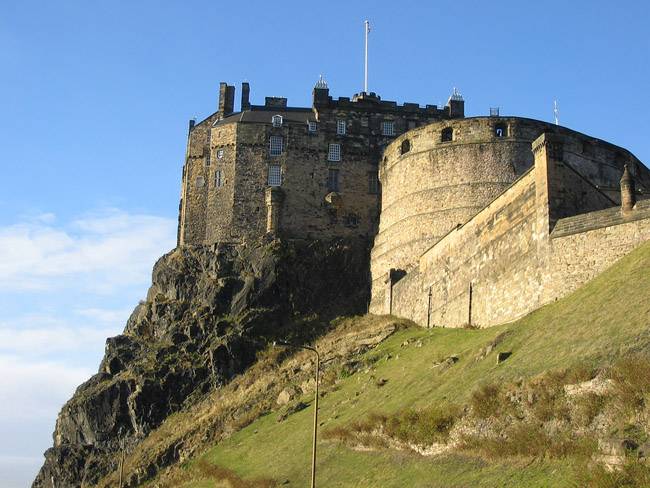 фото эдинбургского замка