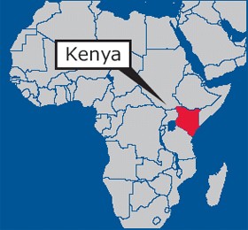 Кения карта