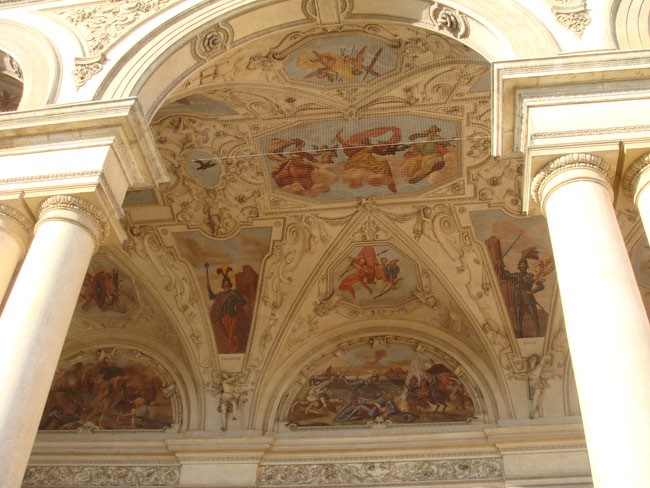 Росписи на Вальдштейнском дворце в Праге