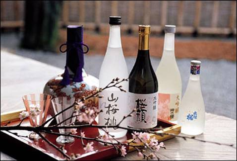 японский национальный напиток сакэ