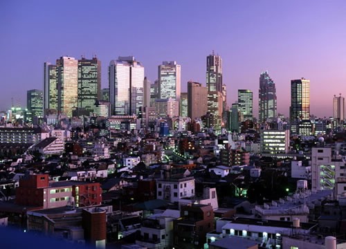 Город Токио, столица Японии