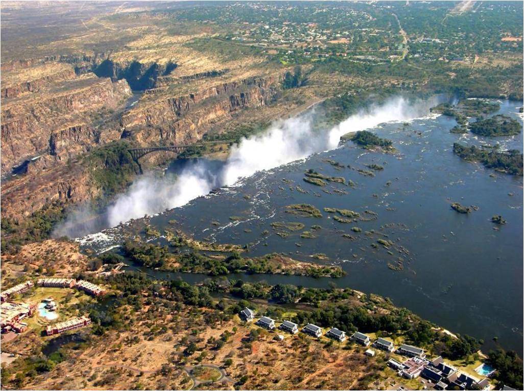 водопад виктория фото