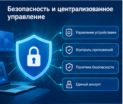 Безопасность и централизованное управление