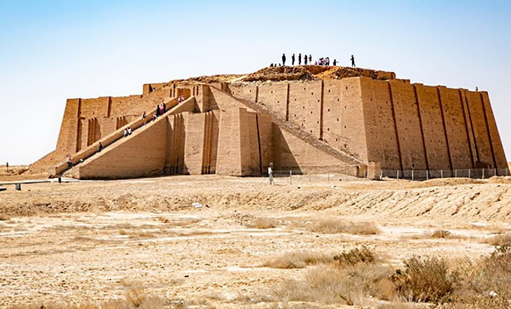 Зиккурат в Уре 