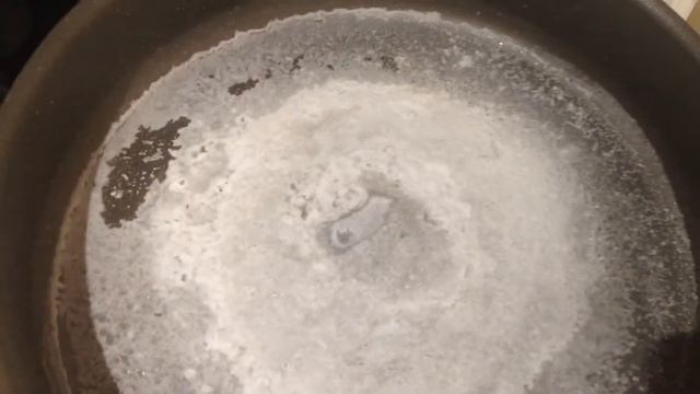 Выпаривание соли 