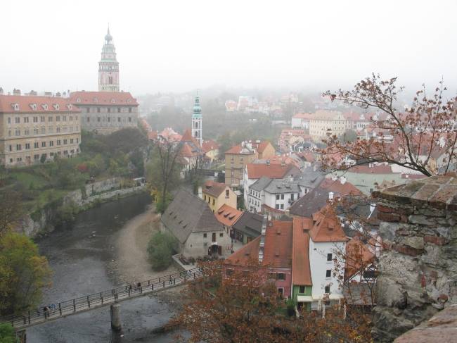 Чешский Крумлов, река Влтава